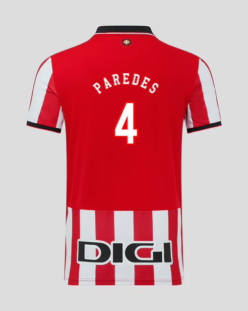Athletic Club Home PAREDES 4 Jersey 25-26