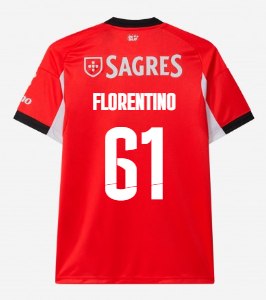 Benfica Home FLORENTINO 61 Jersey 25-26