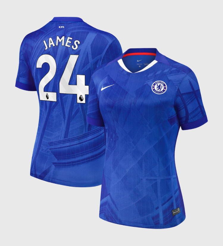 Chelsea Home JAMES 24 Women Jersey 25-26