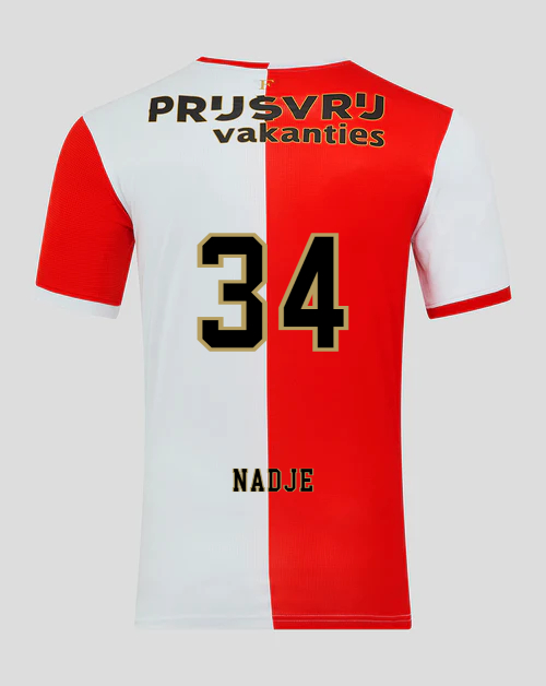 Feyenoord Home NADJE 34 Jersey 25-26