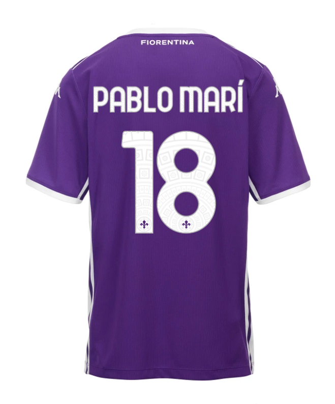 Fiorentina Home PABLO MARÍ 18 Jersey 25-26