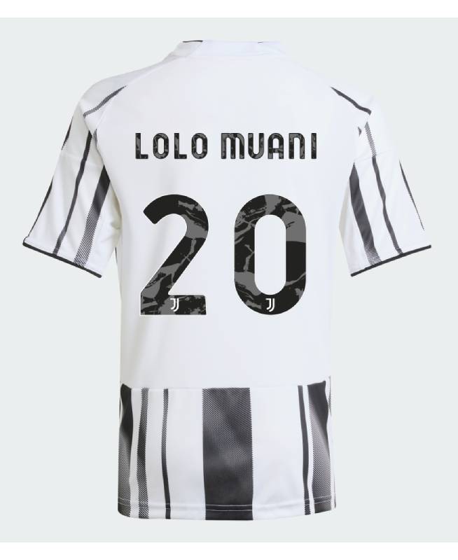 Juventus Home LOLO MUANI 20 Jeep Sponsor Jersey 25-26