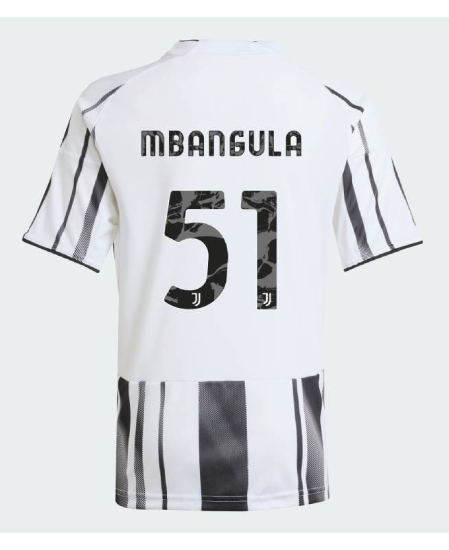 Juventus Home MBANGULA 51 Jeep Sponsor Jersey 25-26