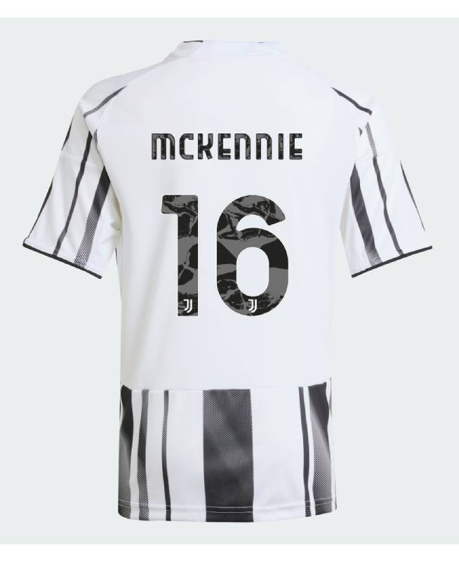 Juventus Home MCKENNIE 16 Jeep Sponsor Jersey 25-26