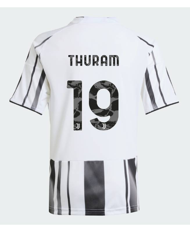 Juventus Home THURAM 19 Jeep Sponsor Jersey 25-26