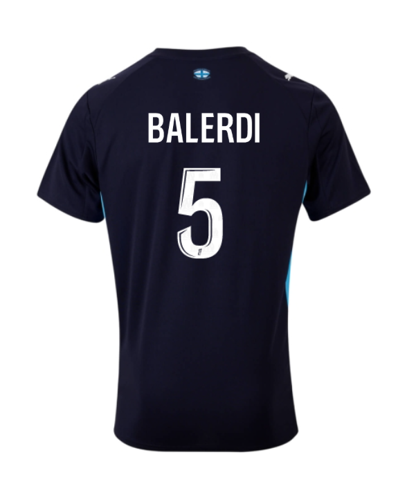 Marseille Away BALERDI 5 Jersey 25-26