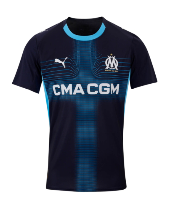 Marseille Away Marseille Away Players Jersey 25-26