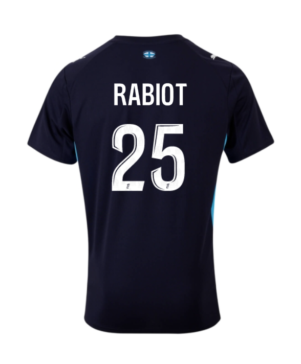 Marseille Away RABIOT 25 Jersey 25-26