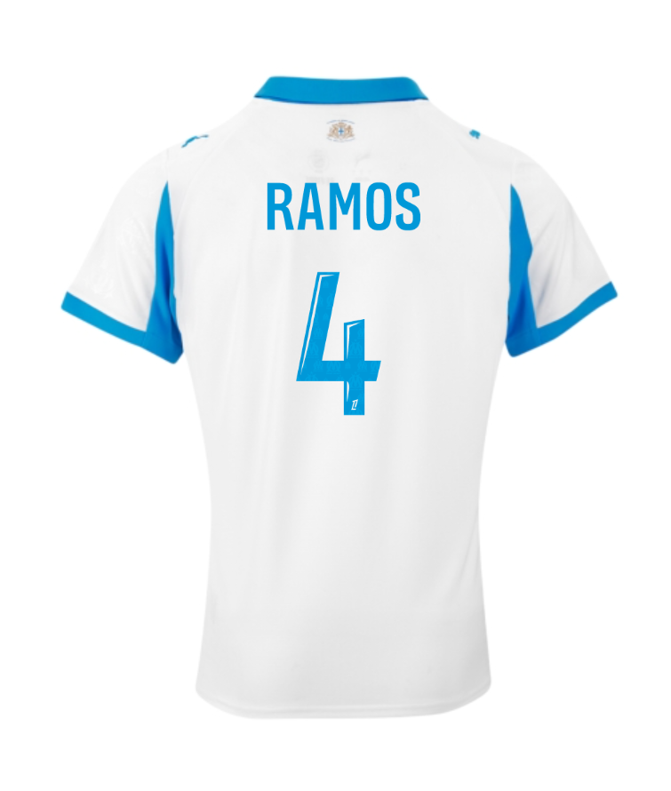 Marseille Home RAMOS 4 Jersey 25-26