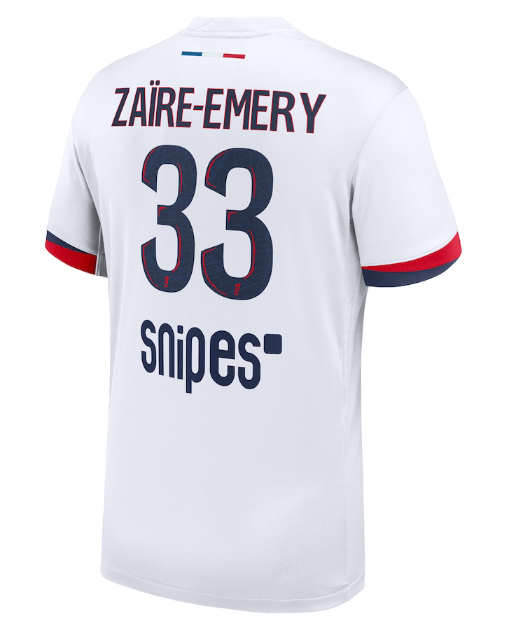 PSG Away Zaïre-Emery 33 Jersey 25-26