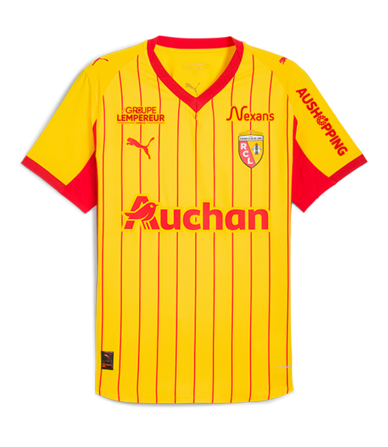 RC Lens Home Players Jersey 25-26