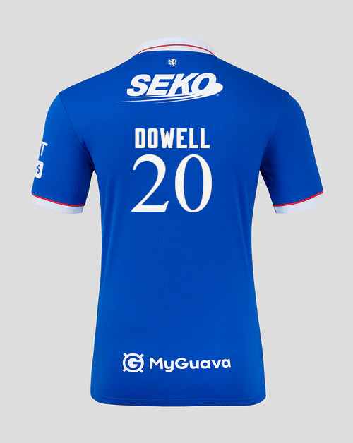 Rangers Home Dowell 20 Jersey 25-26