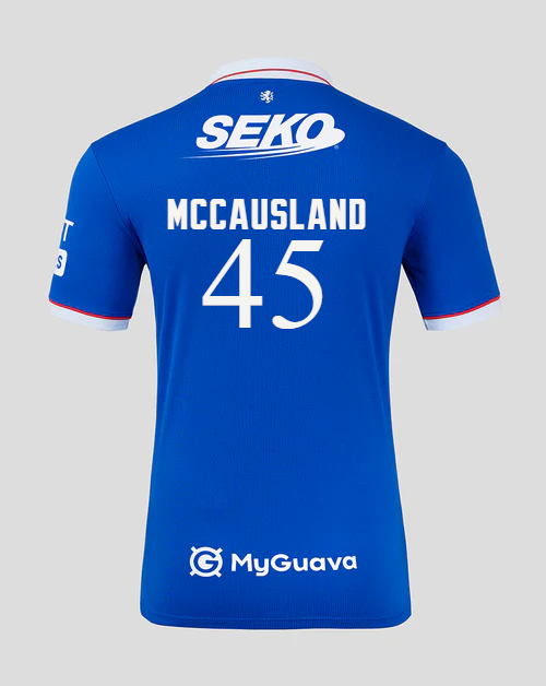 Rangers Home McCausland 45 Jersey 25-26