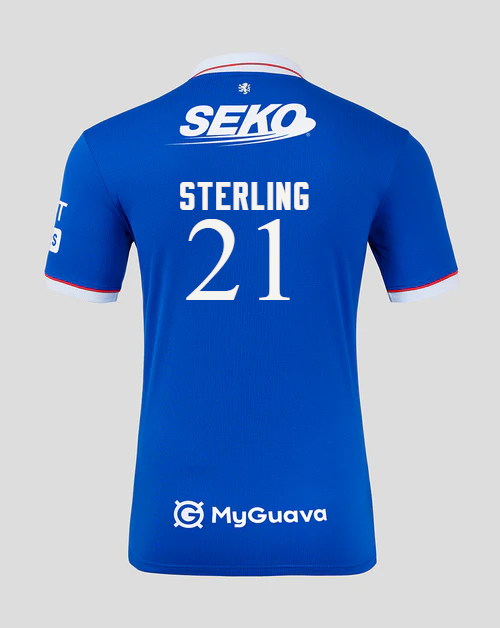 Rangers Home Sterling 21 Jersey 25-26