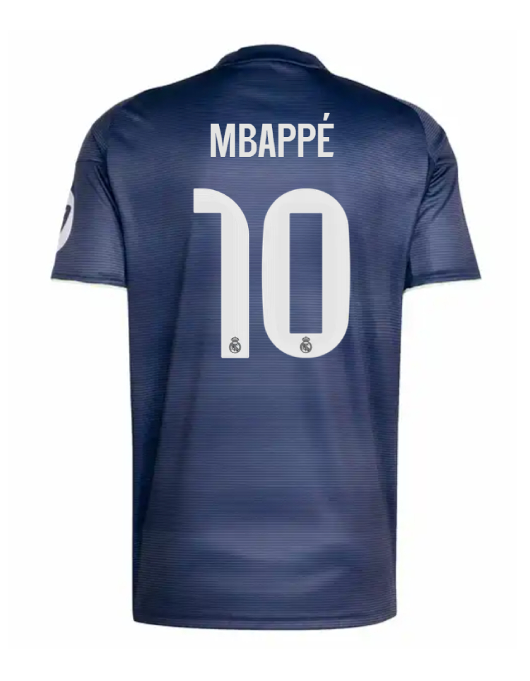 Real Madrid Away Mbappé 9 Jersey 25-26