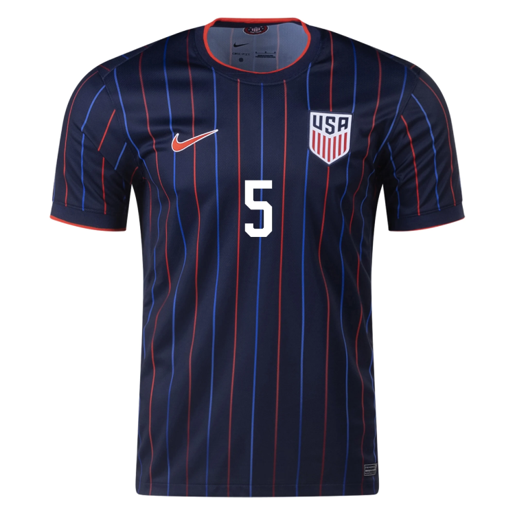 USA Away A. Robinson 5 Jersey 25-26