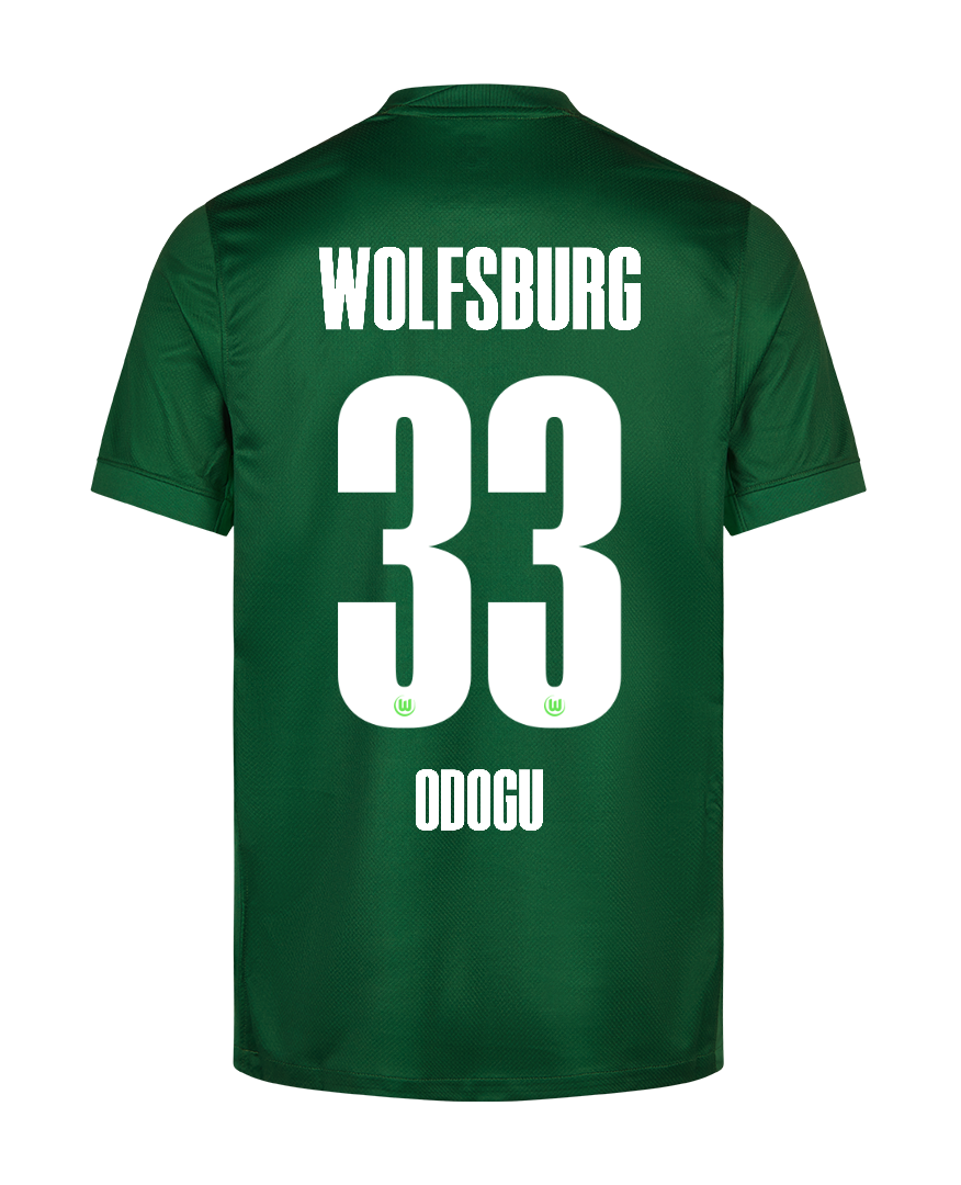 Wolfsburg Home ODOGU 33 Jersey 25-26
