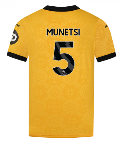 Wolverhampton Wanderers Home MUNETSI 5 Jersey 25-26
