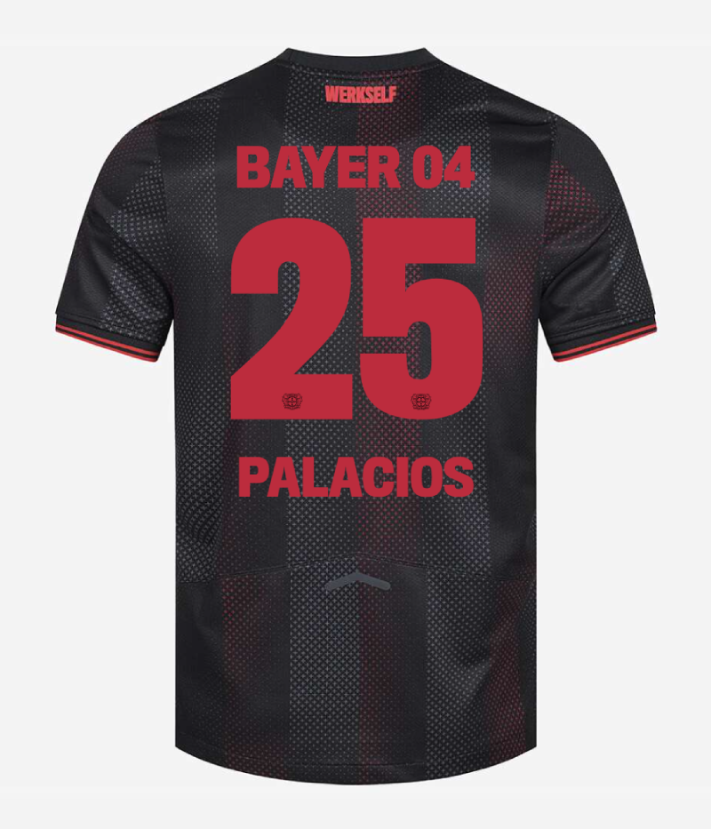 Bayer 04 Leverkusen Home PALACIOS 25 Jersey 25-26