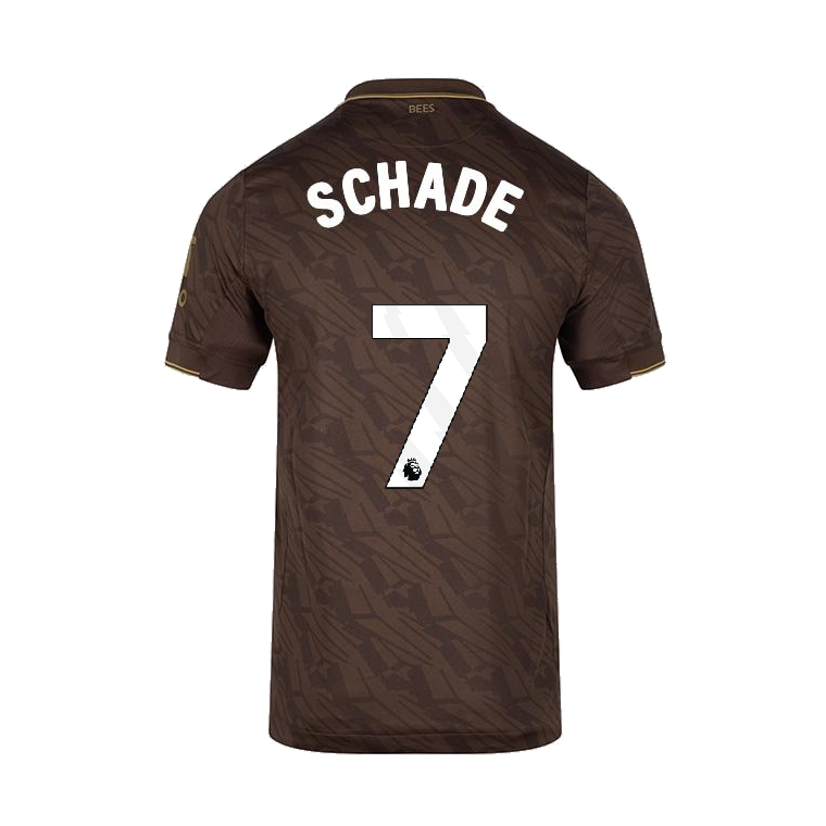 Brentford Away SCHADE 7 Jersey 25-26