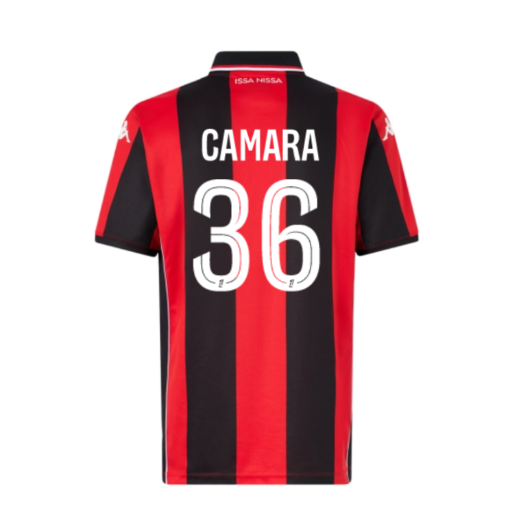 OGC Nice Home CAMARA 36 Jersey 25-26