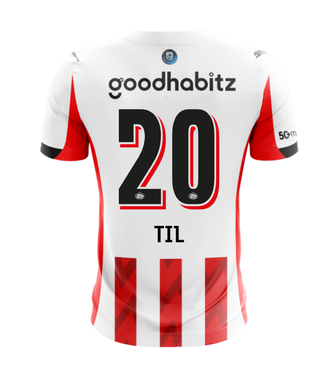 PSV Eindhoven Home TIL 20 Jersey 25-26