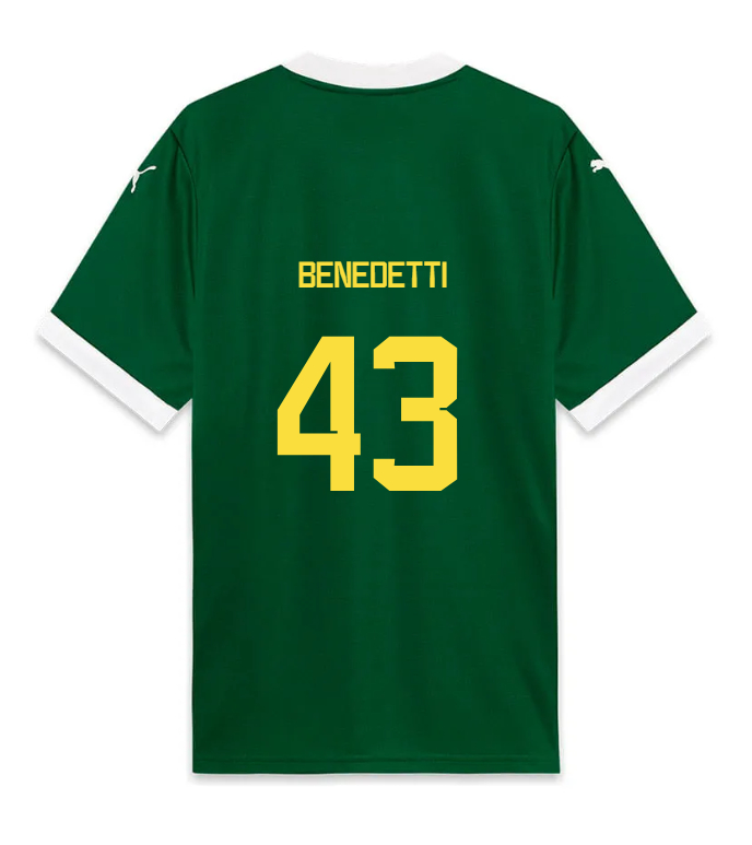 Palmeiras Home BENEDETTI 43 Jersey 25-26