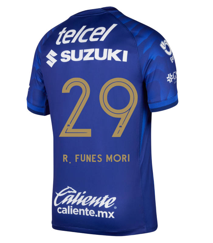 Pumas UNAM Away R. FUNES MORI 29 Jersey 25-26