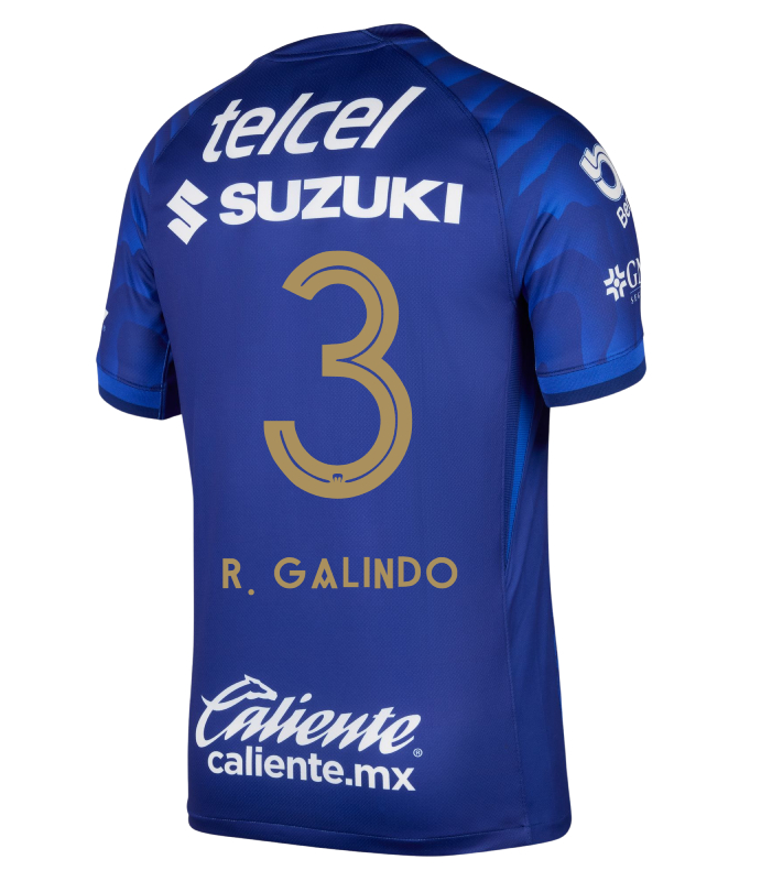 Pumas UNAM Away R. GALINDO 3 Jersey 25-26