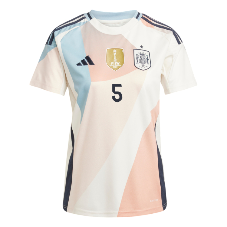 Spain Away L.CODINA 5 Women Jersey 25-26