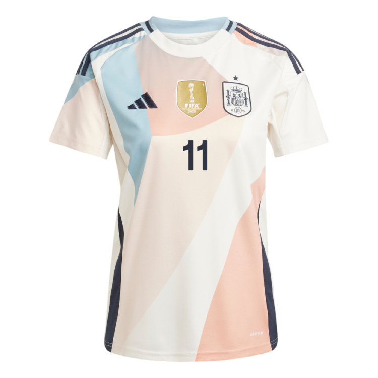 Spain Away PARALLUELO 11 Women Jersey 25-26