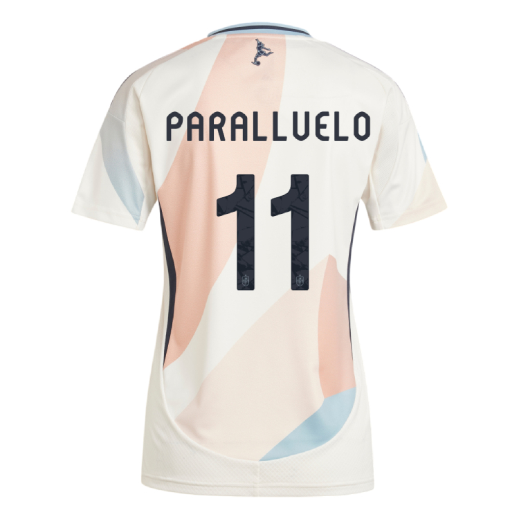 Spain Away PARALLUELO 11 Women Jersey 25-26
