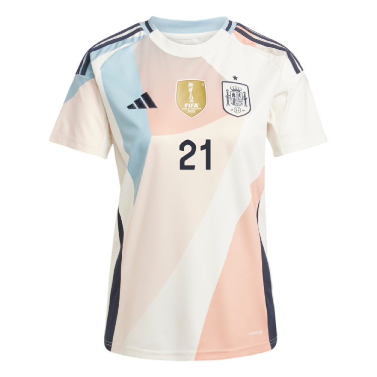 Spain Away REDONDO 21 Women Jersey 25-26