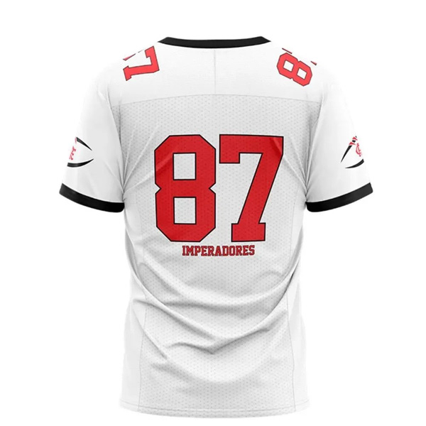 Flamengo Imperadores 2 Number 87 White Jersey 25-26
