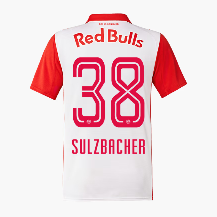 Red Bull Salzburg Home SULZBACHER 38 Jersey 25-26