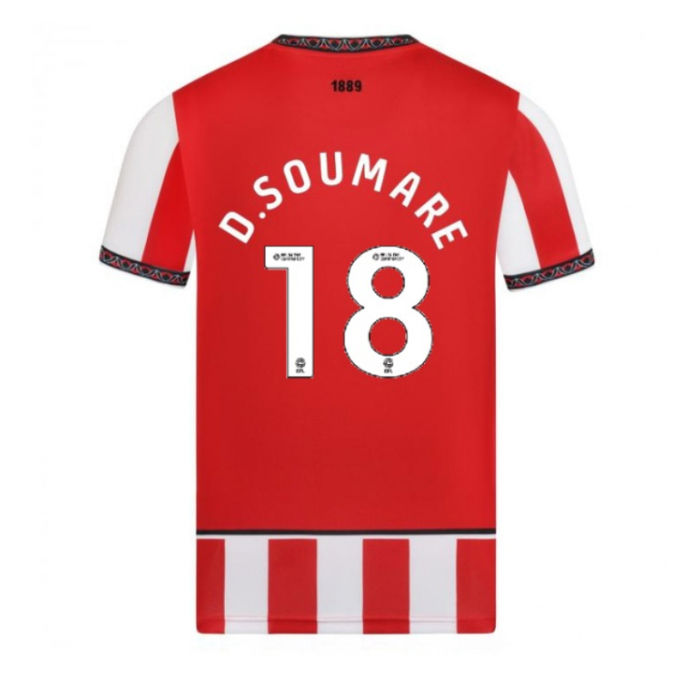 Sheffield United Home D.SOUMARE 18 Jersey 25-26