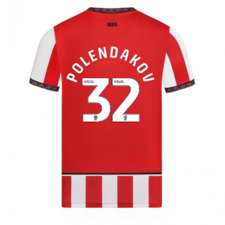 Sheffield United Home POLENDAKOV 32 Jersey 25-26