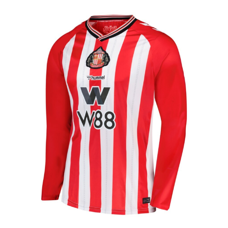 Sunderland Home Long Sleeve Players Jersey 25-26
