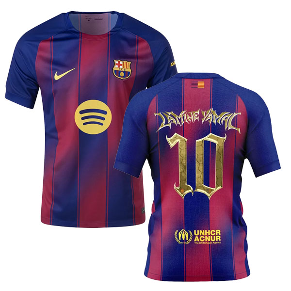 25-26 Barcelona Home LAMINE YAMAL 10 Kopa Trophy Edition Jersey
