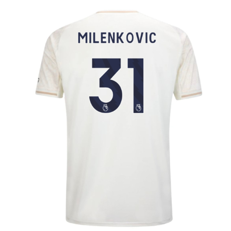 Nottingham Forest Away MILENKOVIC 31 Jersey 25-26
