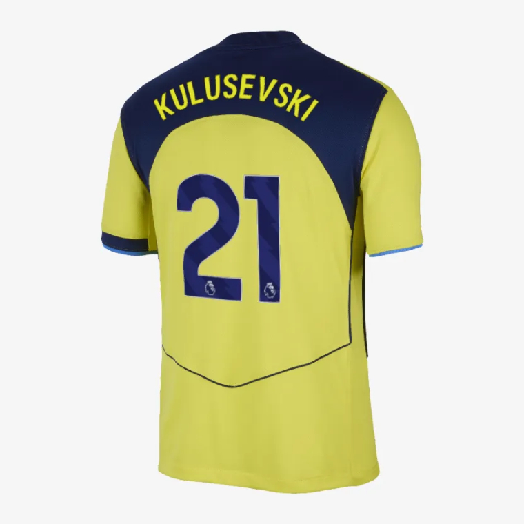 Tottenham Hotspur Third KULUSEVSKI 21 Third Players Jersey 25-26