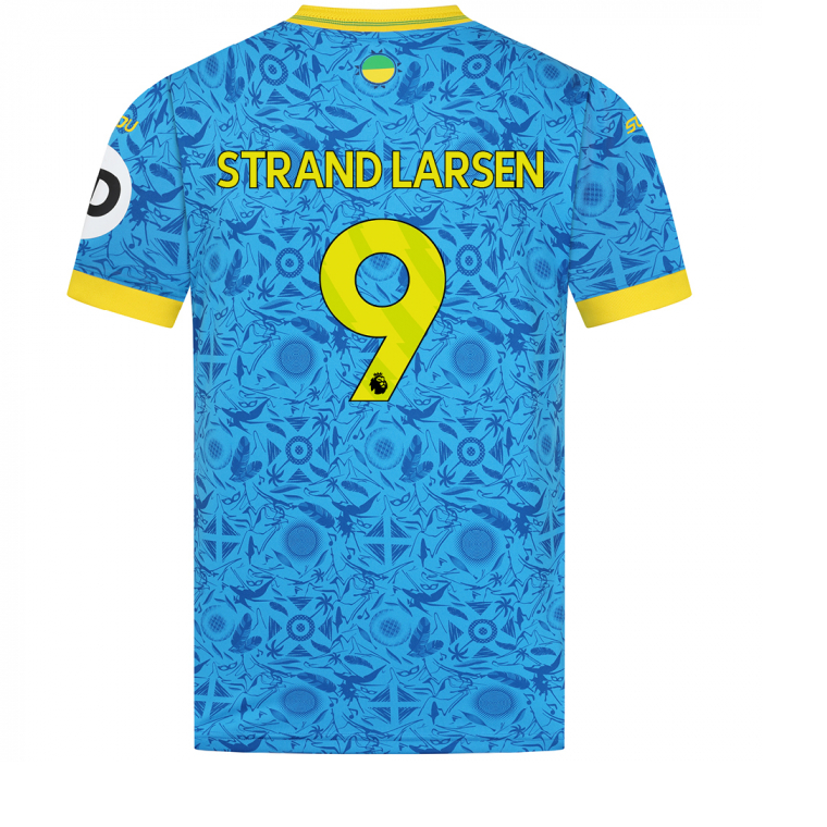 Wolverhampton Wanderers Third STRAND LARSEN 9 Jersey 25-26