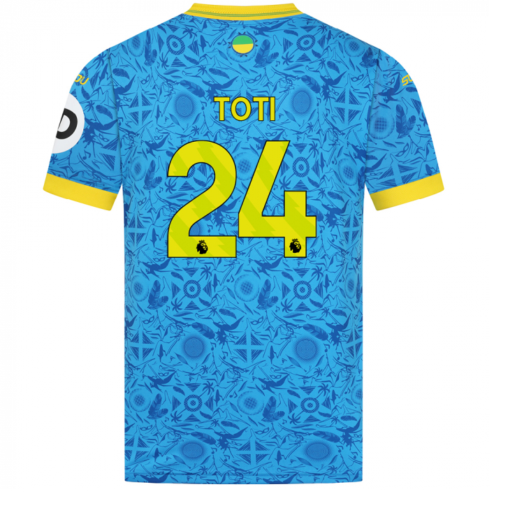 Wolverhampton Wanderers Third TOTI 24 Jersey 25-26