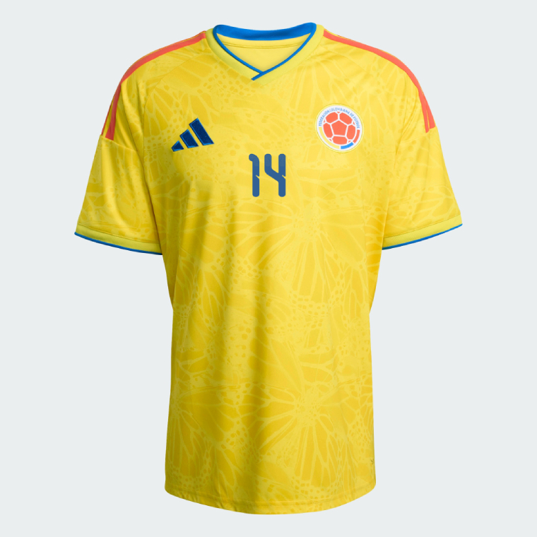 Colombia Home HERNANDEZ 14 Jersey 2026