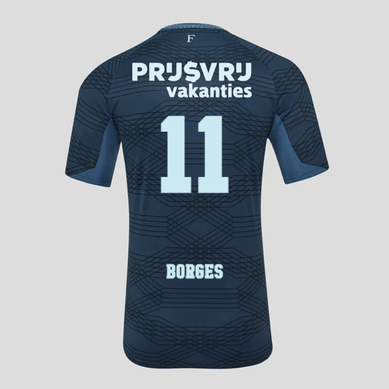 Feyenoord Away BORGES 11 Jersey 25-26
