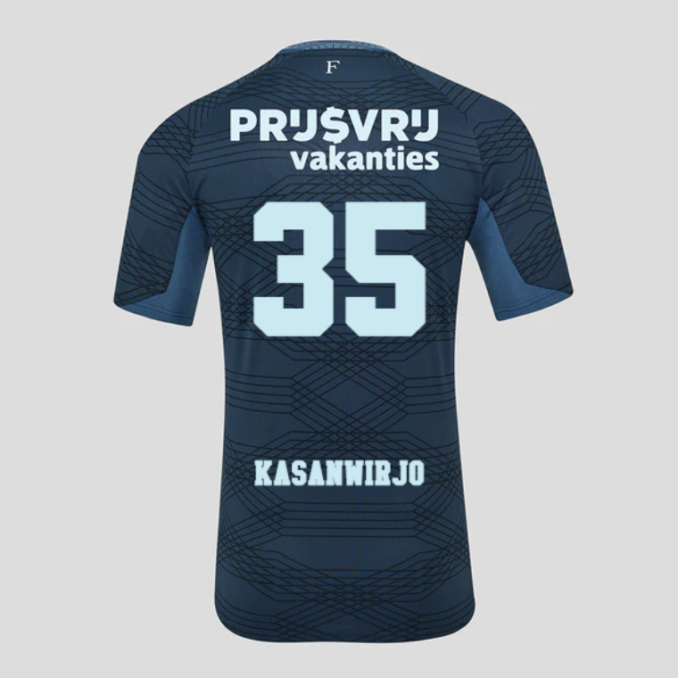 Feyenoord Away KASANWIRJO 35 Jersey 25-26