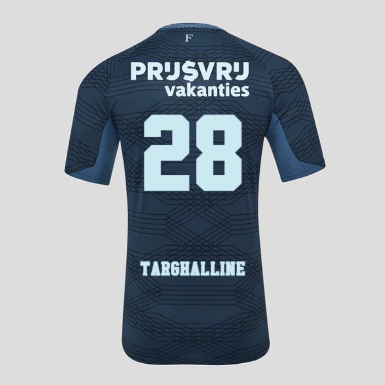 Feyenoord Away TARGHALLINE 28 Jersey 25-26