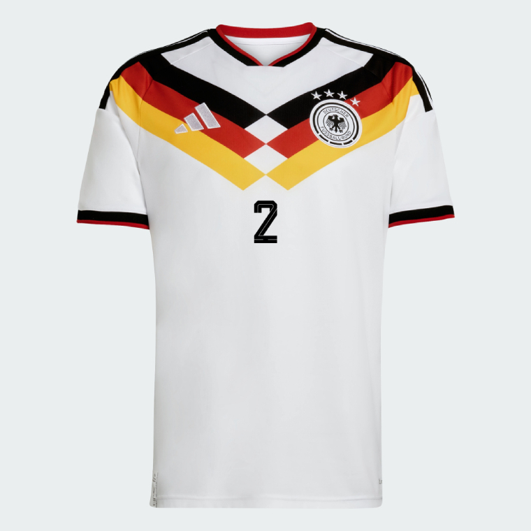 Germany Home RÜDIGER 2 Jersey 2026