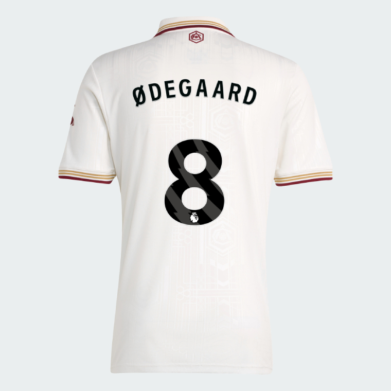 Arsenal Third ØDEGAARD 8 Jersey 25-26