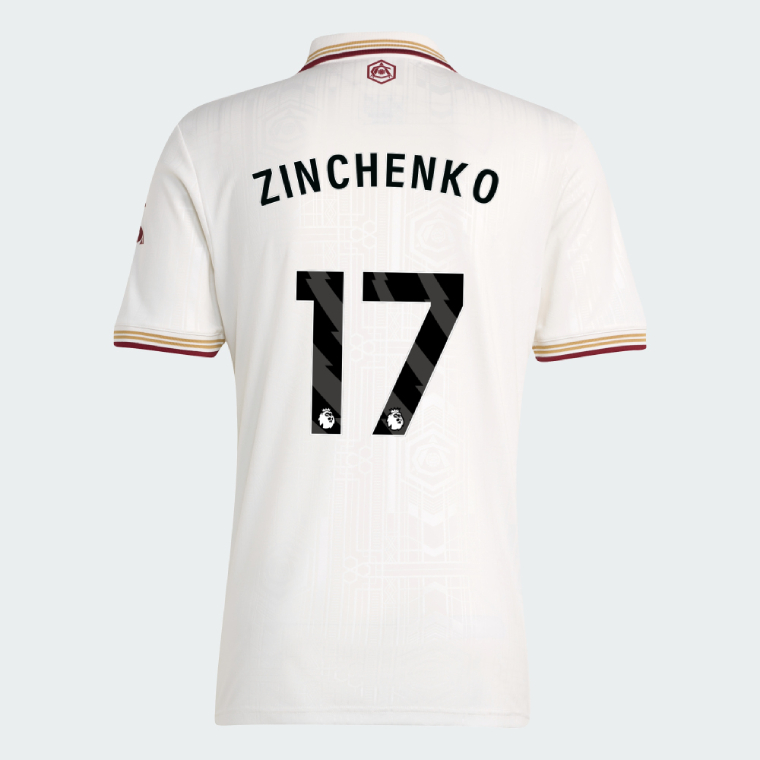 Arsenal Third ZINCHENKO 17 Jersey 25-26